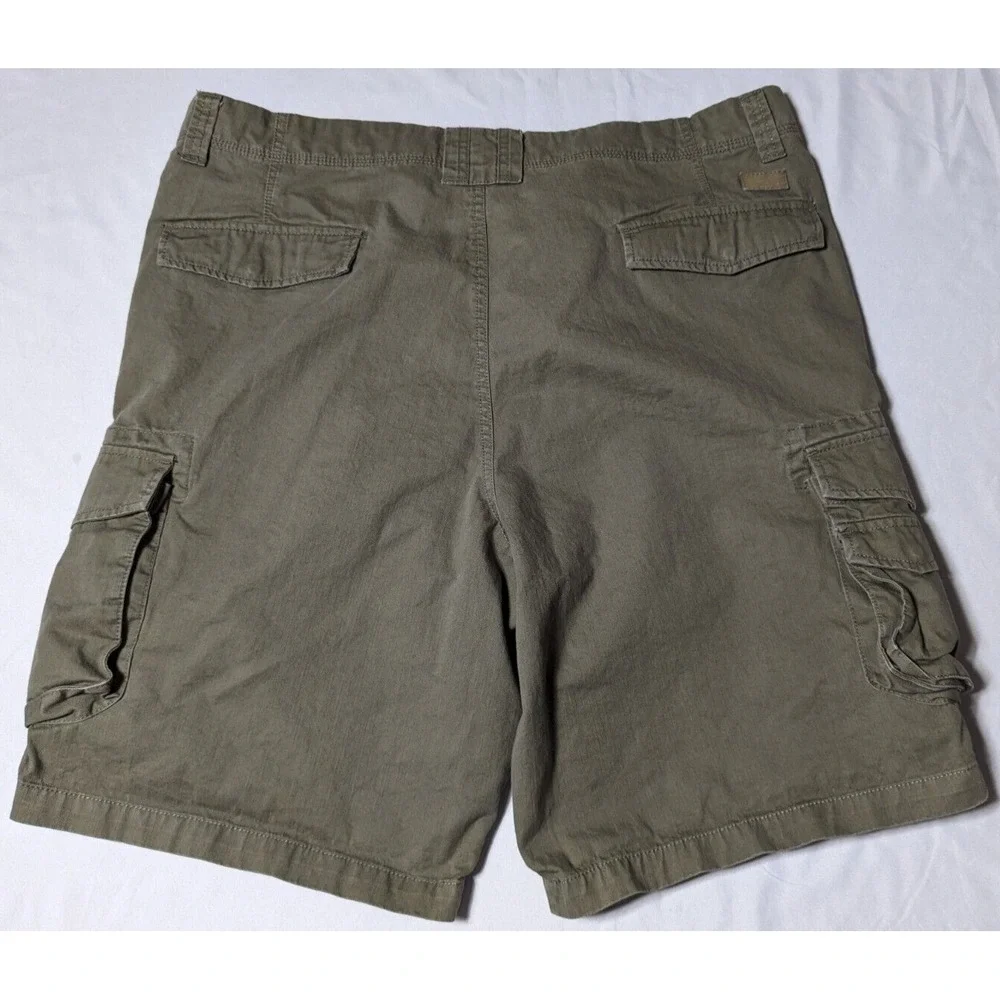 DOCKERS FLAT FRONT LOOSE FIT Men Size 42 Cotton‎ Green 10